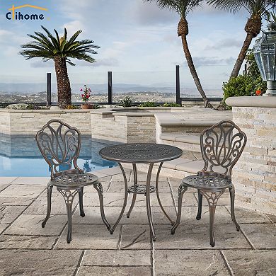 Clihome 3pcs Patio Dining Sets