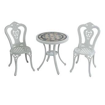 Clihome 3 pc Patio Bistro Dining Set