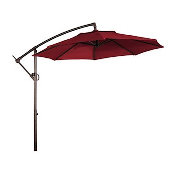 Clihome 10ft Cantilever Patio Umbrella