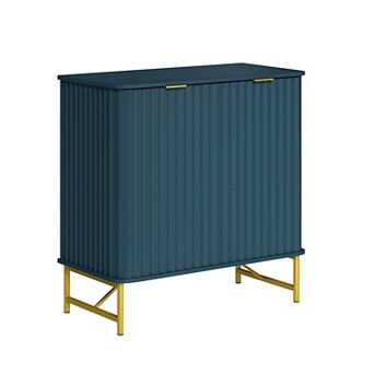 Clihome Modern Storage Cabinet Sideboard with 2 Doors