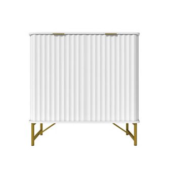 Clihome Modern Storage Cabinet Sideboard with 2 Doors