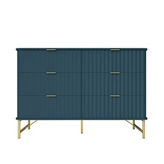 Clihome Dresser for Bedroom with 6 Drawers
