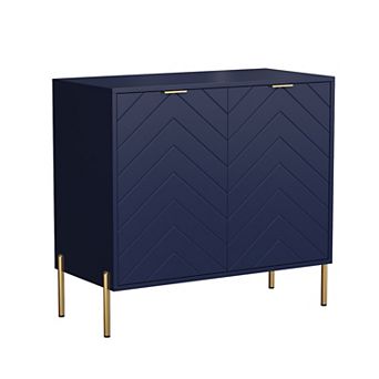 Clihome Storage Cabinet Sideboard with 2 Doors