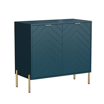 Clihome Storage Cabinet Sideboard with 2 Doors