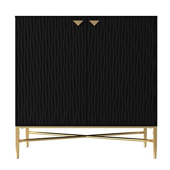 Clihome 32 Inch 2 Door Storage Sideboard