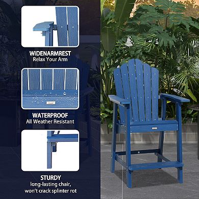 Tall Adirondack Chair Patio Chairs