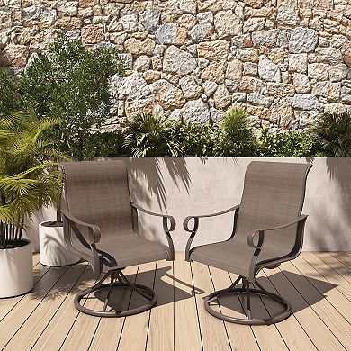 Clihome Swivel Chair with Sturdy and Stylish Frame