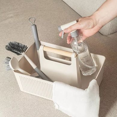 OU Reusable Cleaning Spray Bottle - 16 oz, Adjustable Nozzle & Safety Lock, Multipurpose Cleaning