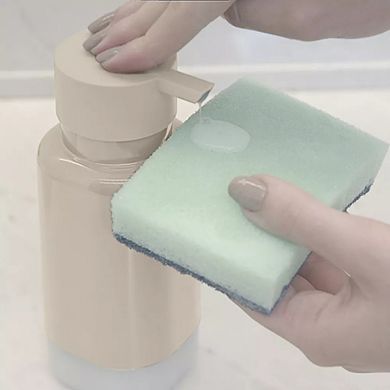 OU 17oz Dish Soap Dispenser, Kitchen & Bathroom Soap Dispenser, Hand Pump Compatible with Gel Soaps