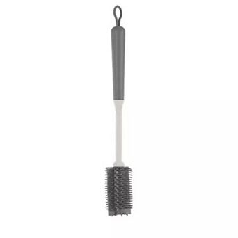 OU Bottle & Glass Brush Ergonomic, Scratch Free, Deep Cleaning of Cups, Bottles & Glasses
