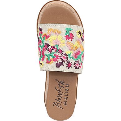 Blowfish Malibu Marshlo Women's Wedge Embroidered Floral Sandals