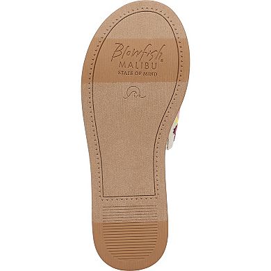 Blowfish Malibu Marshlo Women's Wedge Embroidered Floral Sandals