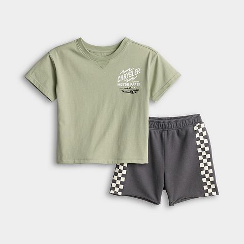 Детский комплект Grayson Threads Chrysler: футболка и шорты