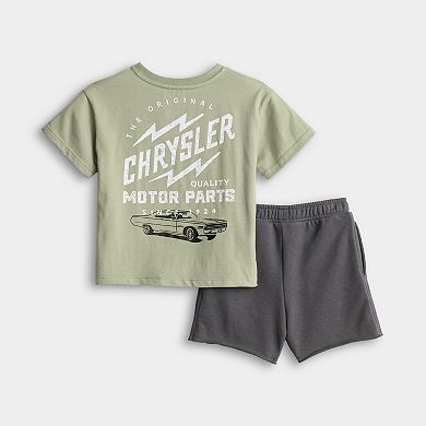 Toddler Grayson Threads Kids The Label Chrysler 2-Piece T-Shirt & Shorts Set