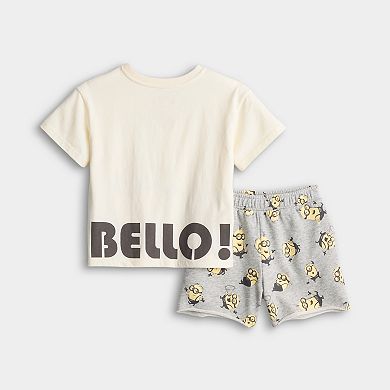 Toddler Grayson Threads Kids The Label Minions 2-Piece Tee & Shorts Set