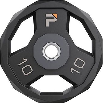 Power Systems ProElite Barbell Set - Pair of 10lb Weight Barbell with Plates for Home Gym