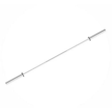 Power Systems 15kg Women's Olympic Barbell, 79" Stainless Steel Olympic Bar with 700 lbs Capacity