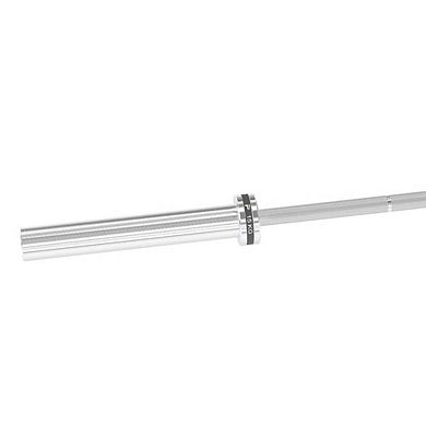 Power Systems 15kg Women's Olympic Barbell, 79" Stainless Steel Olympic Bar with 700 lbs Capacity