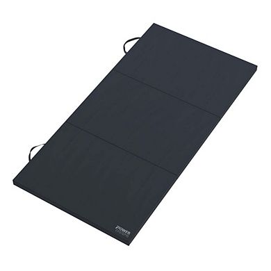 Power Systems Premium Gym Mat, Foldable Exercise Mat for Home Workouts (72 x 24 x 2 in)