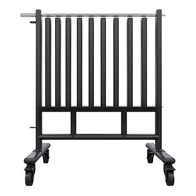 Power Systems Premium Dumbbell Rack, Mobile Weight Rack Holds Up to 44 Pairs of Exercise Dumbbells
