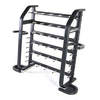 Power Systems Denali Series Barbell Plate Rack, A-Frame Plate Holder for Home or Gym