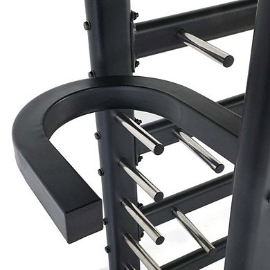 Power Systems Denali Series Barbell Plate Rack, A-Frame Plate Holder for Home or Gym