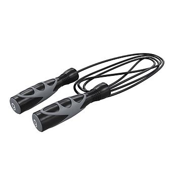 Power Systems Elite Jump Rope (9 ft), Vinyl Training Rope for Cardio, Fitness & Skipping Exercise
