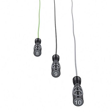 Power Systems Elite Jump Rope (9 ft), Vinyl Training Rope for Cardio, Fitness & Skipping Exercise