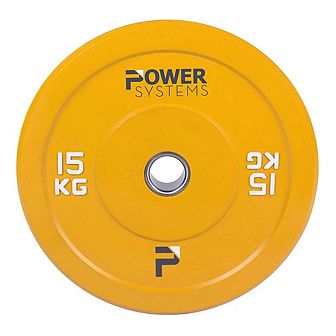 Power Systems Olympic Bumper Plate - 15 Kilograms Olympic Weight Plate
