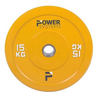 Power Systems Olympic Bumper Plate - 15 Kilograms Olympic Weight Plate