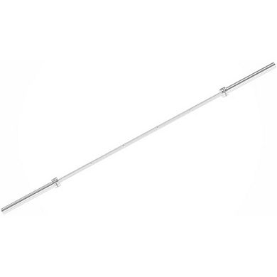 Power Systems 23.5kg Olympic Squat Bar, 96.5" Steel Barbell with 17.5" Sleeve & 1,500 lbs Capacity