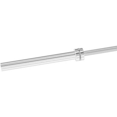 Power Systems 23.5kg Olympic Squat Bar, 96.5" Steel Barbell with 17.5" Sleeve & 1,500 lbs Capacity