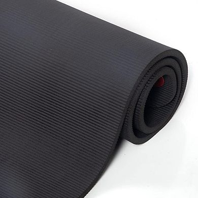 Power Systems Premium Hanging Exercise Mat, 56" x 23" x 0.38" Thick Foam Yoga Mat