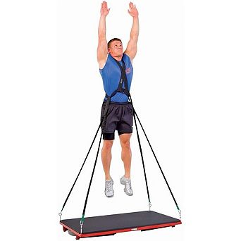Power Systems Pro Power Jumper Platform Vertical Jump Trainer, 30" x 50" Non-slip Jumping Platform