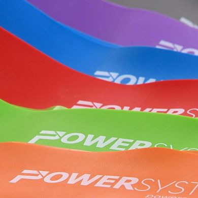 Power Systems 9" Mini Versa-Loop Exercise Bands Portable Resistance Bands (6-Pack Kit)