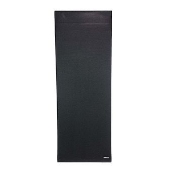 Power Systems 68" x 24" Premium Yoga Mat, 1/4" Thick Non Slip Lightweight Sticky Mat - Black