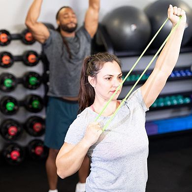 Power Systems 9" Mini Versa-Loop Bands 10-Pack, Portable Ultra Heavy Resistance Bands (22-85 lbs)