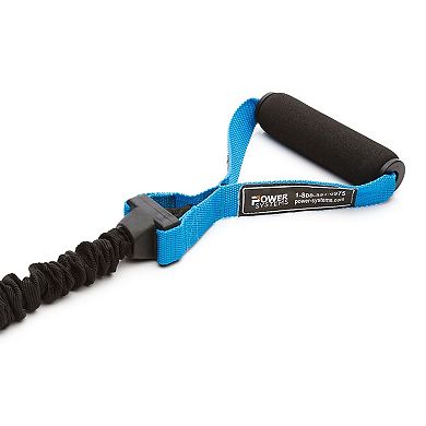 Power Systems 48" Covered Resistance Tube with Handles - Light (7-27 lbs) Covered Power Tube