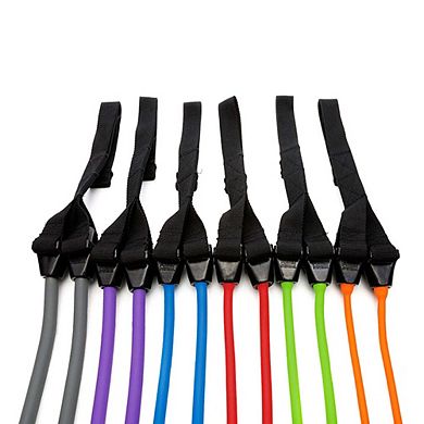 Power Systems Double Cords V-Shaped Resistance Tube - Medium (8-16 lbs) Resistance Band