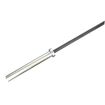 Diamond Pro Select 15kg Olympic Barbell - Heavy Duty Weight Bar with Black Ceramic Coating on Shaft