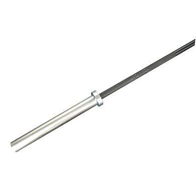 Diamond Pro Select 15kg Olympic Barbell - Heavy Duty Weight Bar with Black Ceramic Coating on Shaft