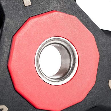 Power Systems ProElite Cardio Barbell - Pair of 10lb Barbell Plates for Home Gym Training