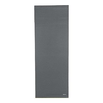 Power Systems 68" x 24" Premium Yoga Mat, 1/4" Thick Non Slip Lightweight Sticky Exercise Mat - Gray