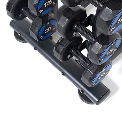 Power Systems 10 lb Urethane Cardio Dumbbells, Pair of Durable Fitness Dumbbells w/Ergomic Handles
