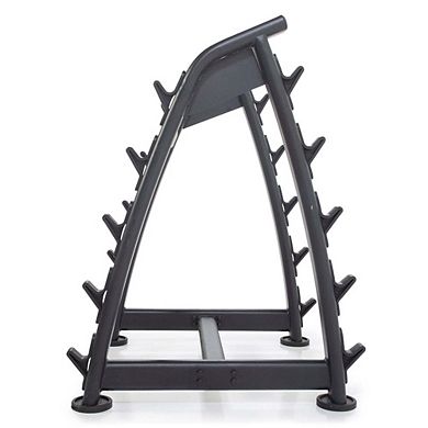 Power Systems Denali Series Fixed Barbell Storage Rack, Vertical Storage Holds up to 10 Barbells