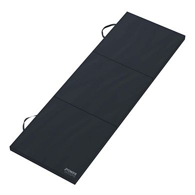 Power Systems Premium Gym Mat, Foldable Exercise Mat for Home Workouts (72 x 36 x 2 in)