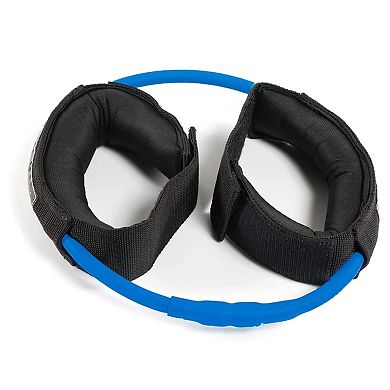 Power Systems Versa Cuff, 2 Padded Cuff with Resistance Tubes for Wrist & Ankle - Heavy (11-22 lbs)