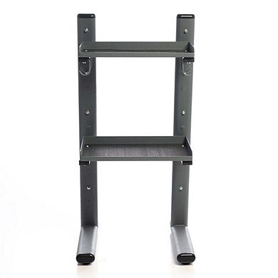Power Systems Cable Attachment & Accessory Rack, Storage Rack for Curl Bars, Straight Bars & More
