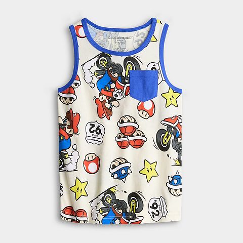 Boys 4-12 Jumping Beans Nintendo Super Mario Tank Top