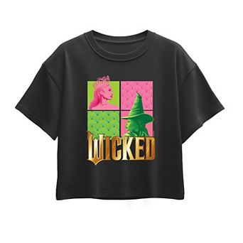 Girls 7-16 Wicked Glinda & Elphaba Boxy Tee